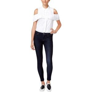 Hudson nico mid rise skinny jean Timeless color